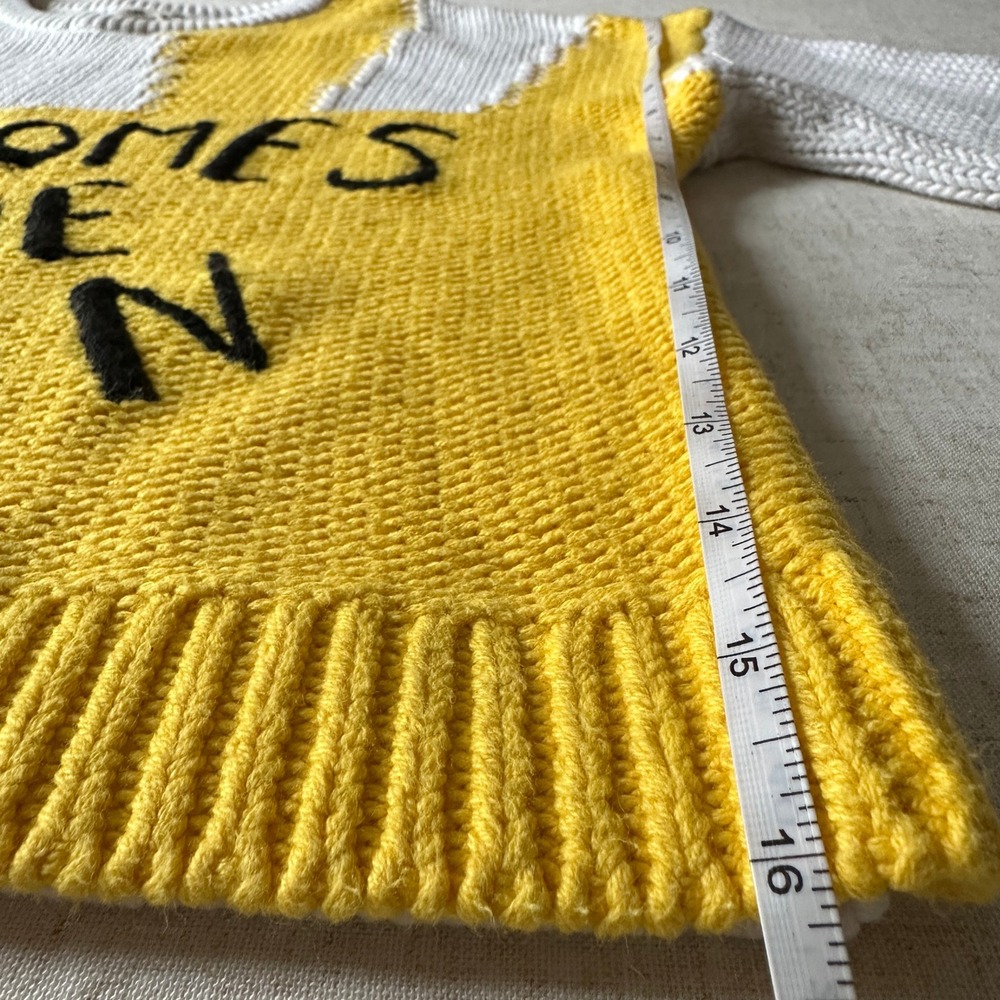 Alice + Olivia x The Beatles Here Comes the Sun Leena Sweater XS - Picture 7 of 8